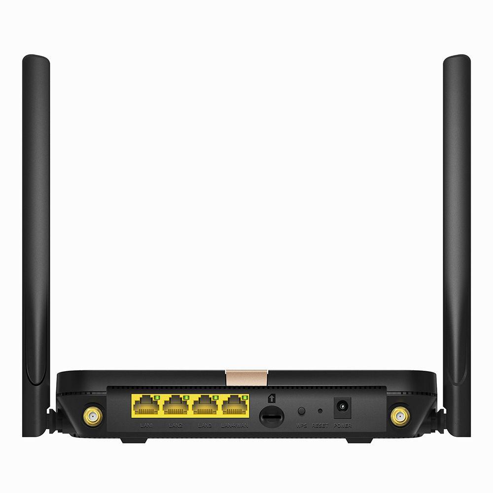 Router 4G CUDY LT500D (Wi-Fi 5 - 867 Mbit/s - Dual-band, 2,4 GHz e 5 GHz - Preto) — miniatura 2