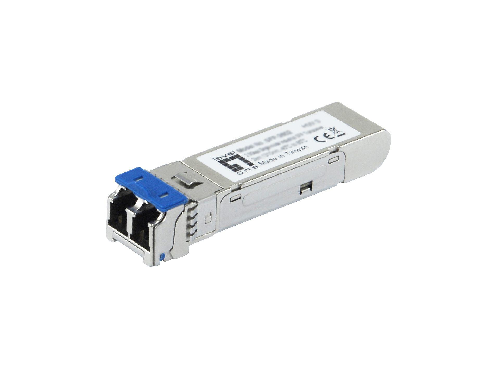 Módulo Transceptor de Rede LEVELONE SFP-2606 (1 unidade - 2500 Mbit/s - Prateado)