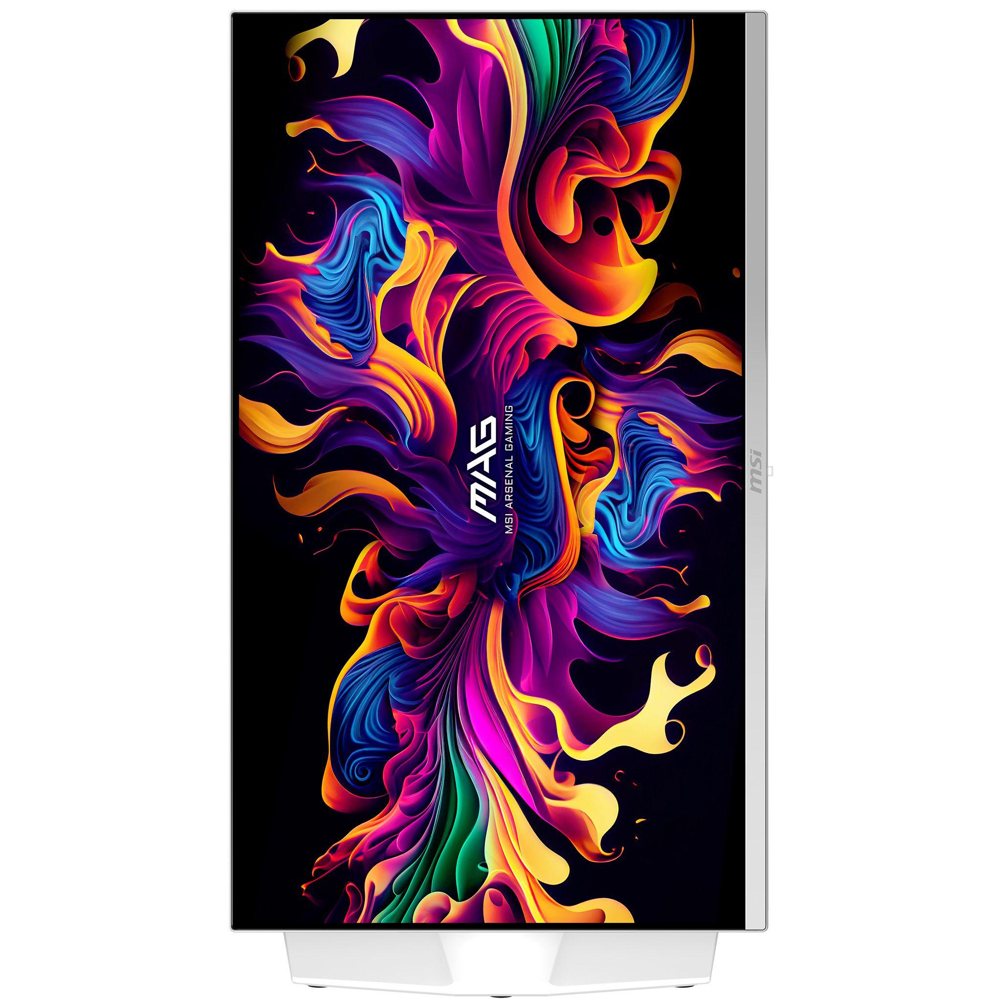 Monitor MSI MAG 272QPWDE QD-OLED X28 (26,5" - OLED - 280 Hz - Branco) — miniatura 3