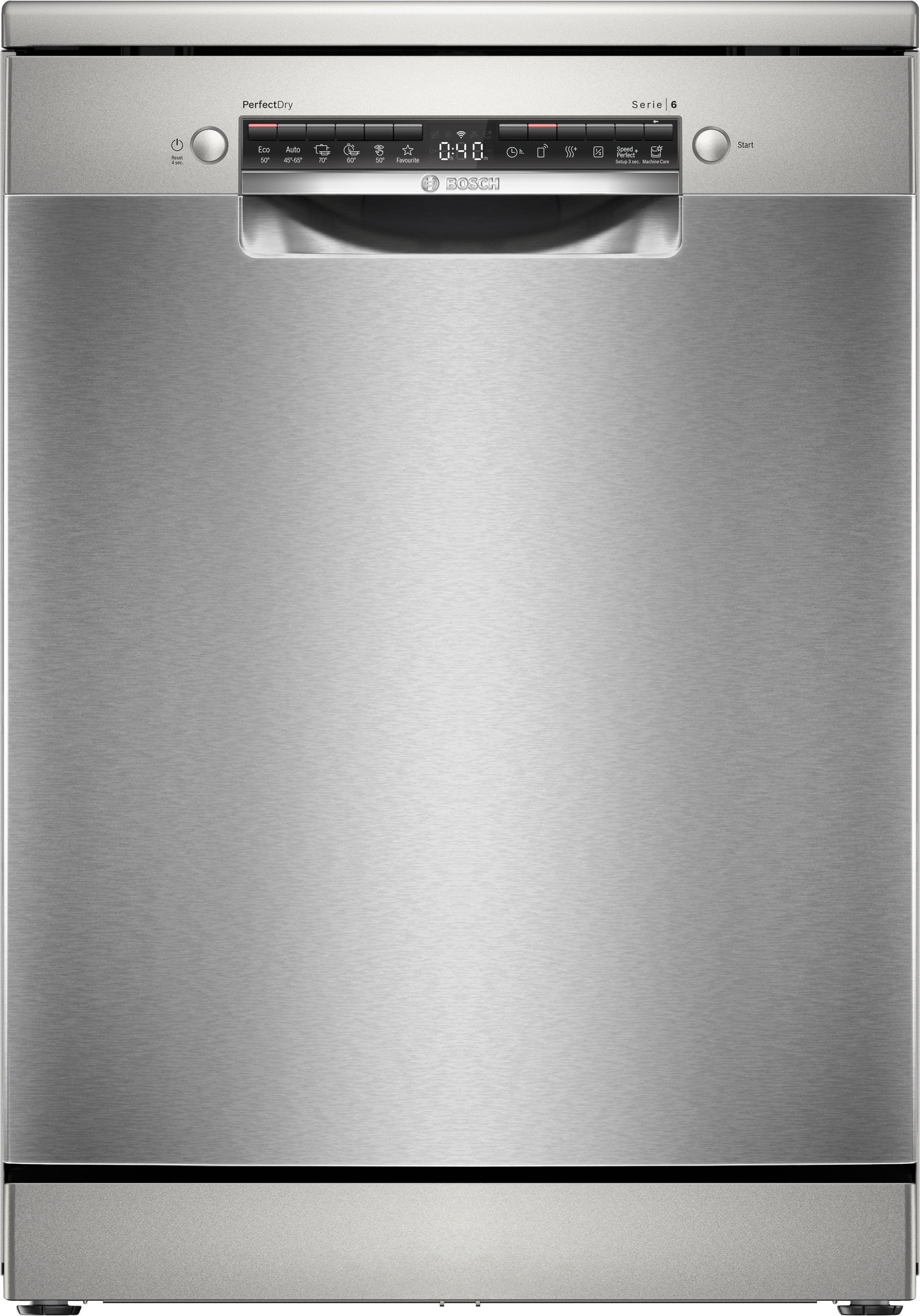 Máquina de Lavar Loiça Independente BOSCH SMS6ZCI10E (14 talheres - B - 9 l - Inox)