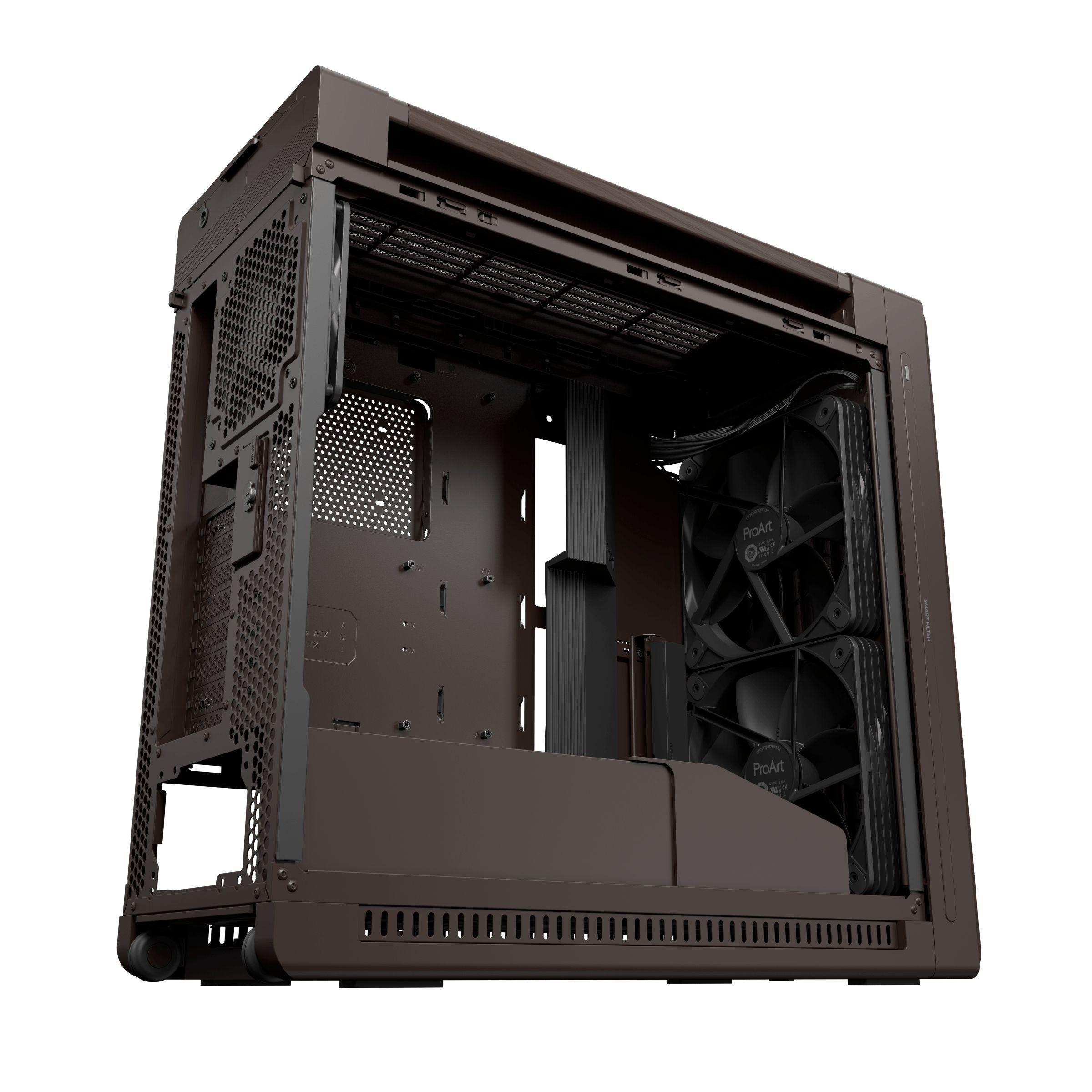 Caixa de Computador ASUS ProArt PA602 Wood Edition (Midi Tower - 18,5 cm - 44 cm - Castanho) — miniatura 14
