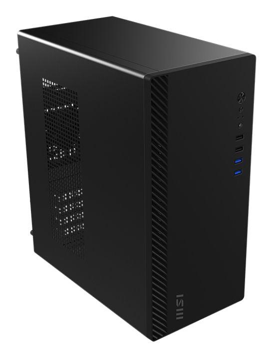 Caixa PC MSI PRO SHIELD M100P (micro ATX, Mini-ITX - Midi Tower - Micro-ATX, Mini-ITX - Preto) — miniatura 2
