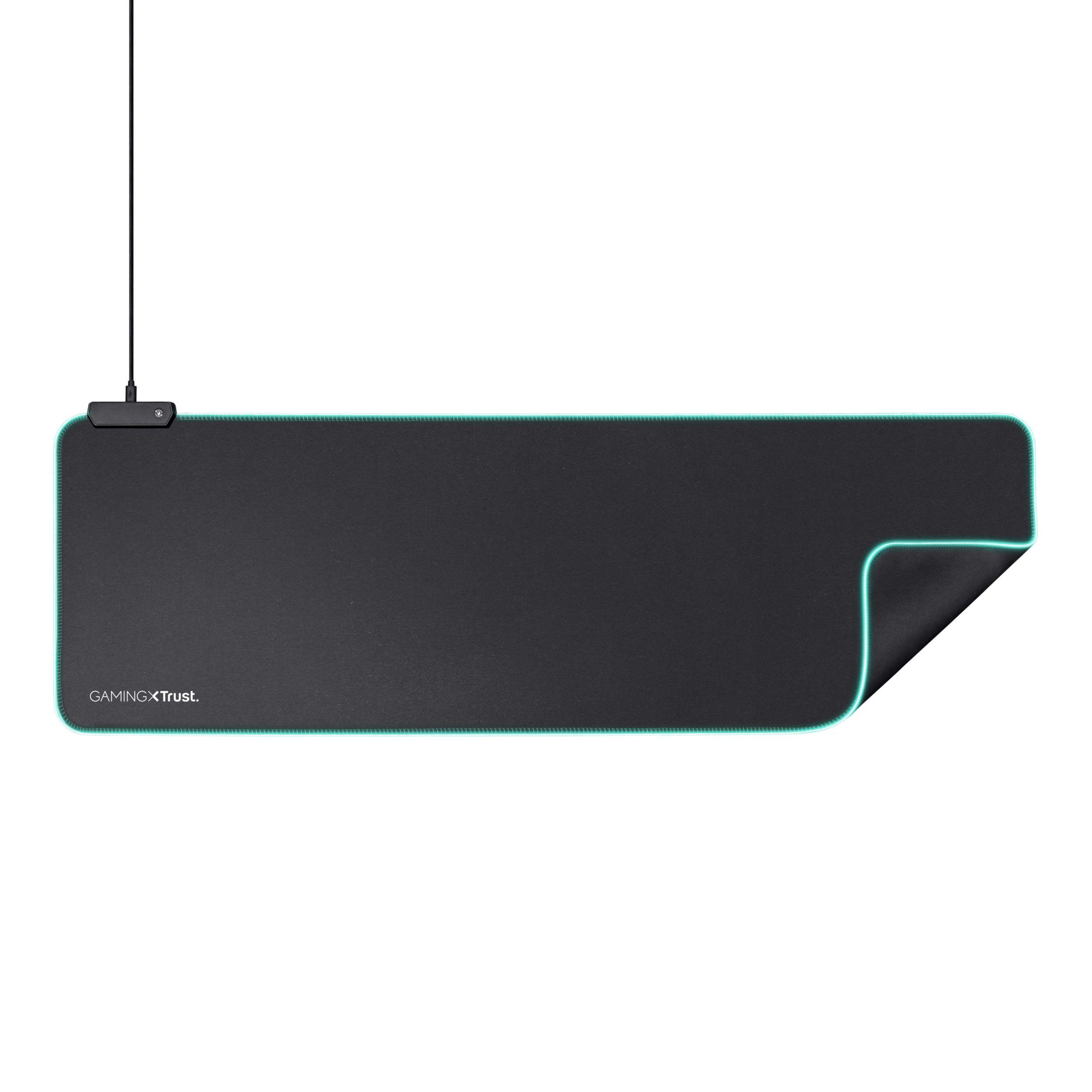 Tapete de Rato Gaming TRUST GXT 764 Glide-Flex XXL (XXL - Poliéster, Borracha - 3 mm - Preto) — miniatura 2