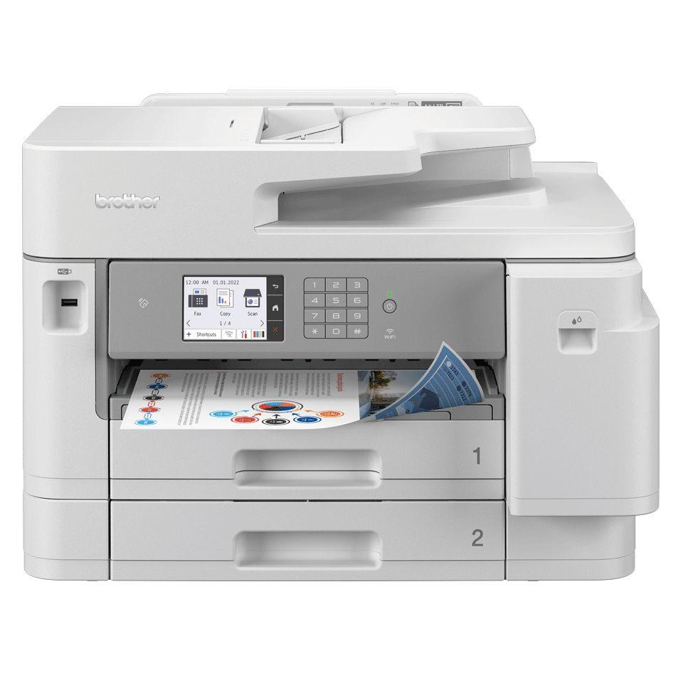 Impressora Multifunções BROTHER MFC-J5955DW (A3 - Impressão a cores - 500 folhas - Branco)