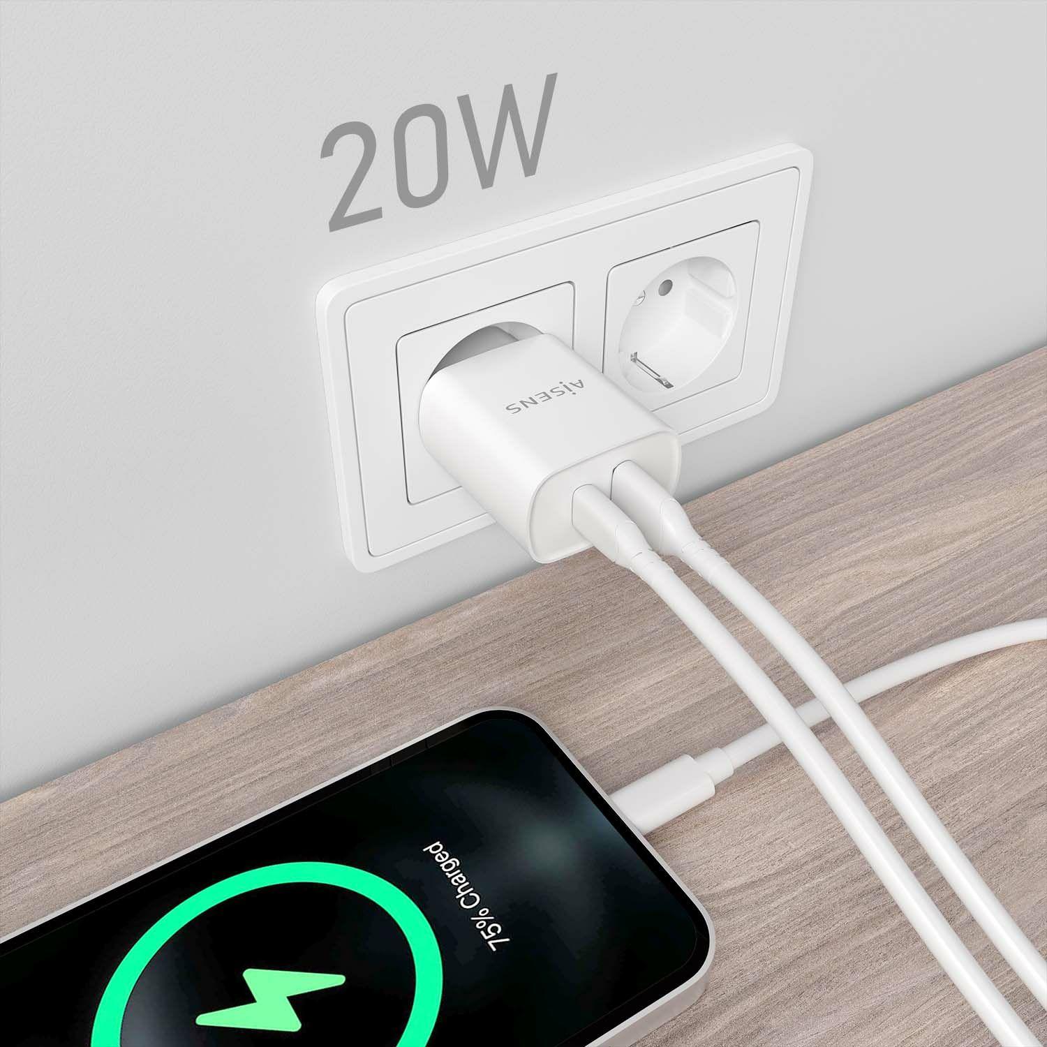 Carregador de Parede AISENS A110-0754 (20 W - Branco), miniatura 5