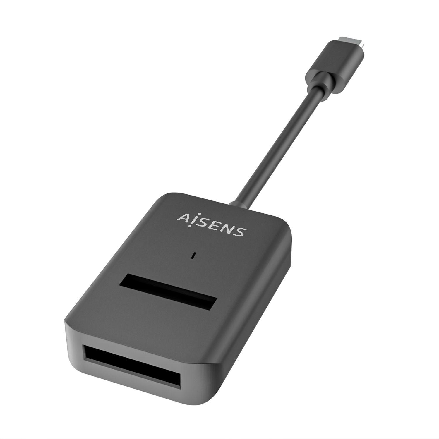 Caixa Externa USB-C para SSD M.2 AISENS ASUC-M2D011-BK (2 TB - M.2 - SATA e NVMe - Preto) — miniatura 3