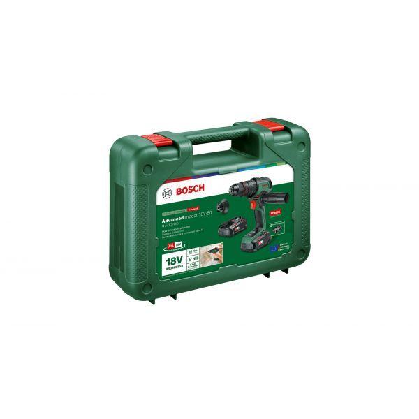 Berbequim de Percussão BOSCH POWERTOOLS AdvancedImpact 18V-80 QuickSnap (18 V - Bateria - Verde e Preto) — miniatura 5