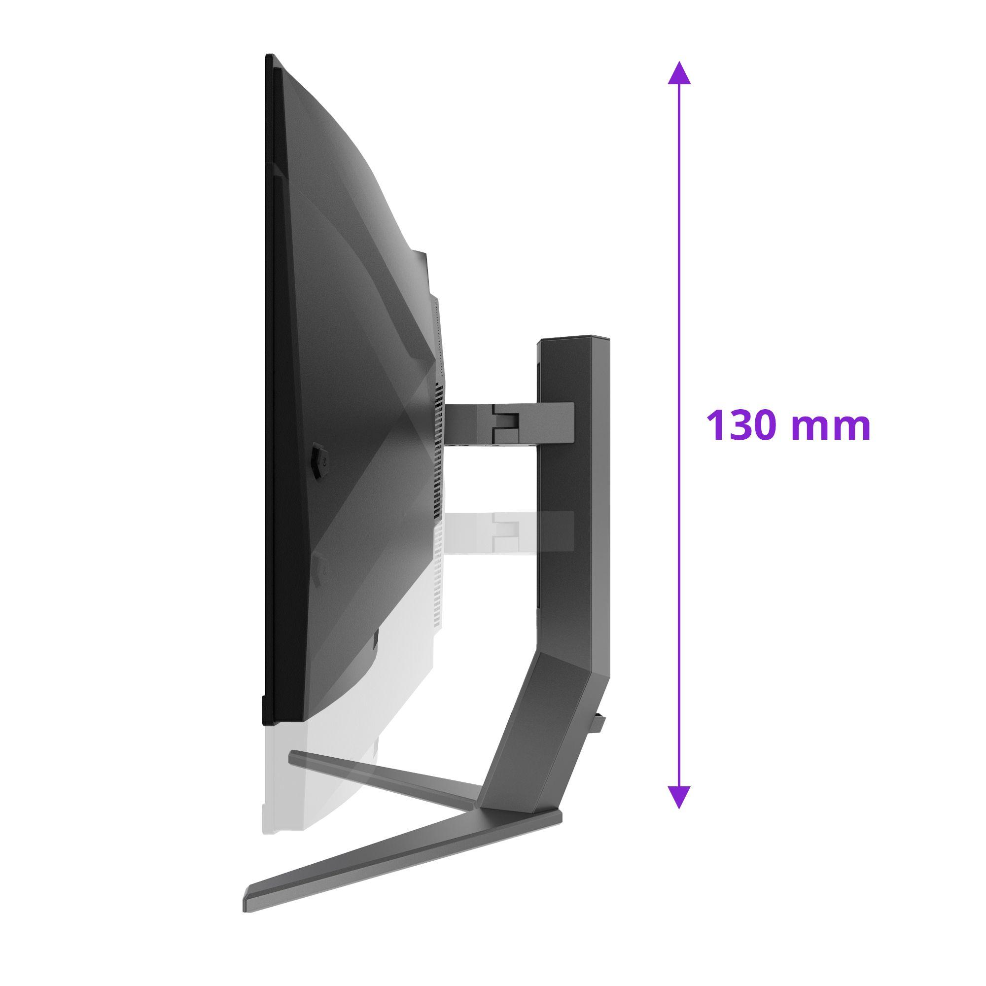 Monitor AOC AGON PRO AG346UCD (34" - OLED - 175 Hz - Preto/Cinzento), miniatura 3