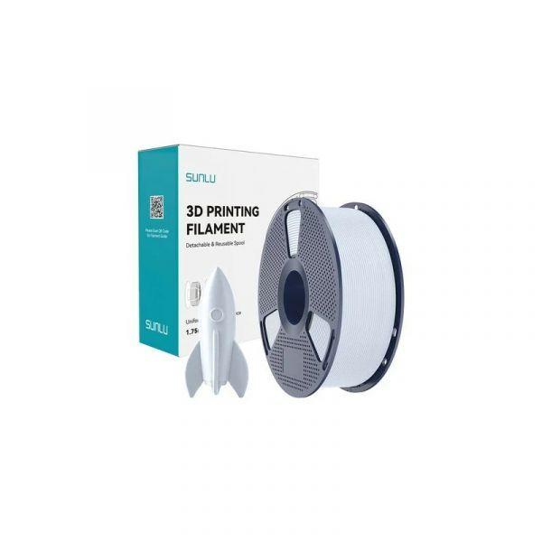 Filamento PLA de Alta Velocidade SUNLU PLA H-S W (Branco)