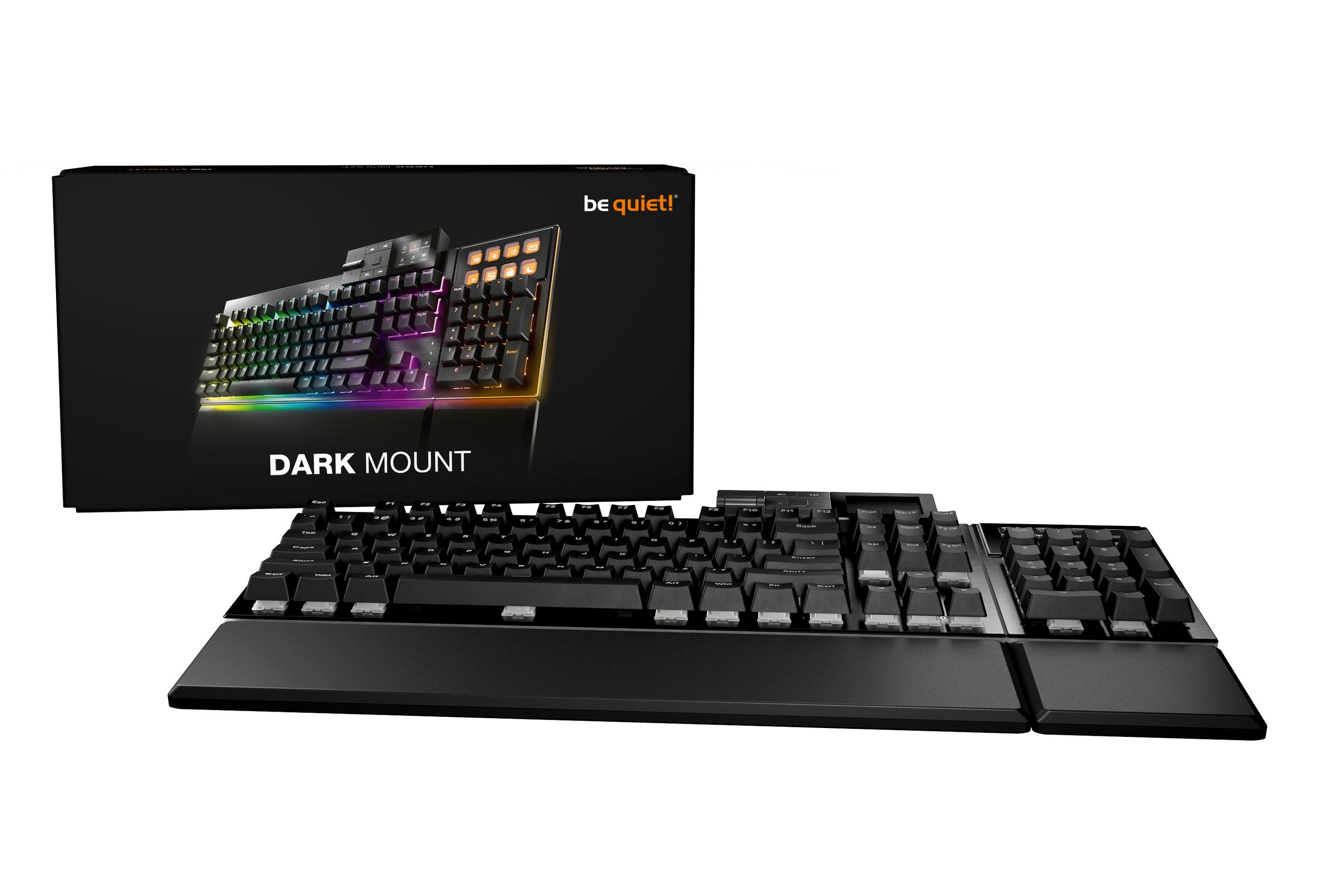 Teclado Gaming BE QUIET! Dark Mount (Alemão - be quiet! Silent Tactile - Tamanho completo - Preto) — miniatura 8