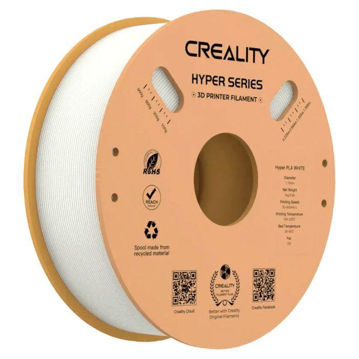 Filamento CREALITY Hyper PLA (Creality 3D - Branco)