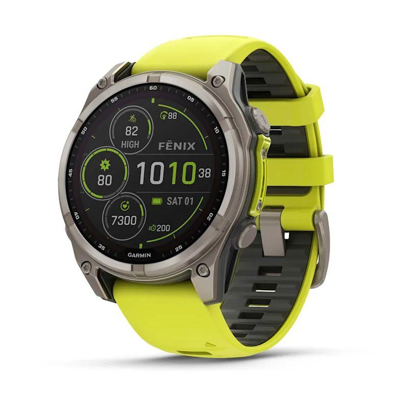 Smartwatch GPS Multidesportivo GARMIN fēnix 8 47 mm Solar Sapphire (Android, iOS - Digital, a cores, tátil - 260 x 260 pixels)