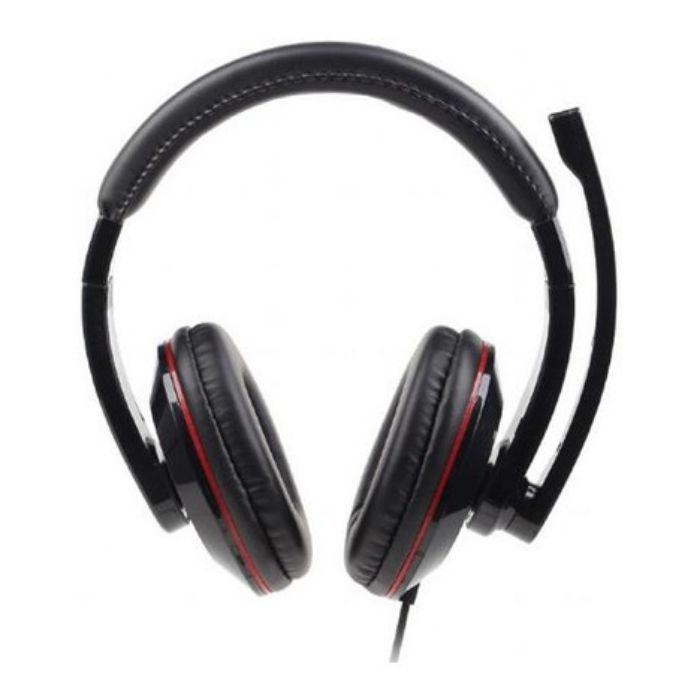 Headset GEMBIRD MHS-001 (Binaural - Com fios - Circum-aural - Preto), miniatura 2