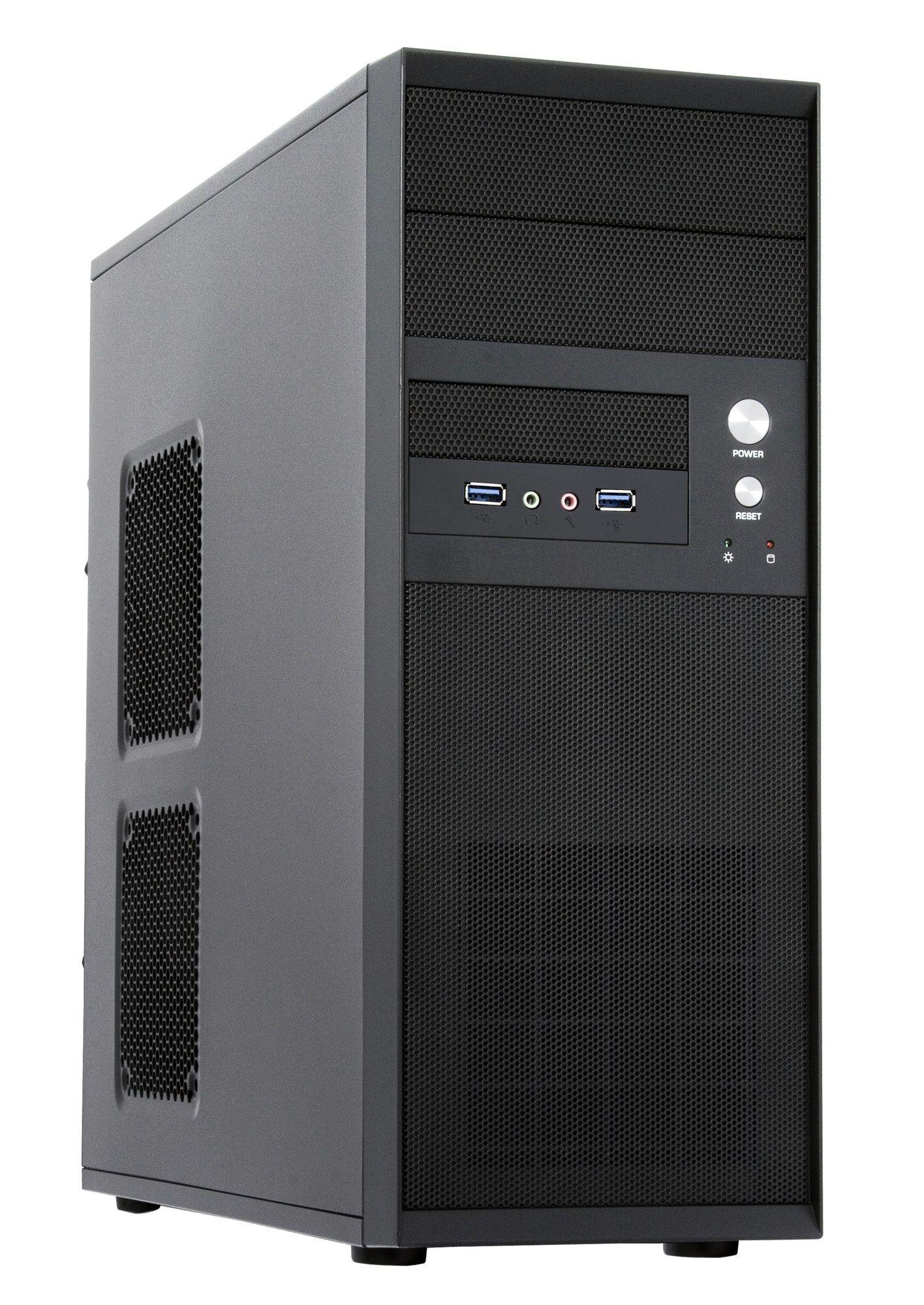 Caixa PC CHIEFTEC CQ-01B-U3-OP (ATX, Micro ATX - Midi Tower - Preto)