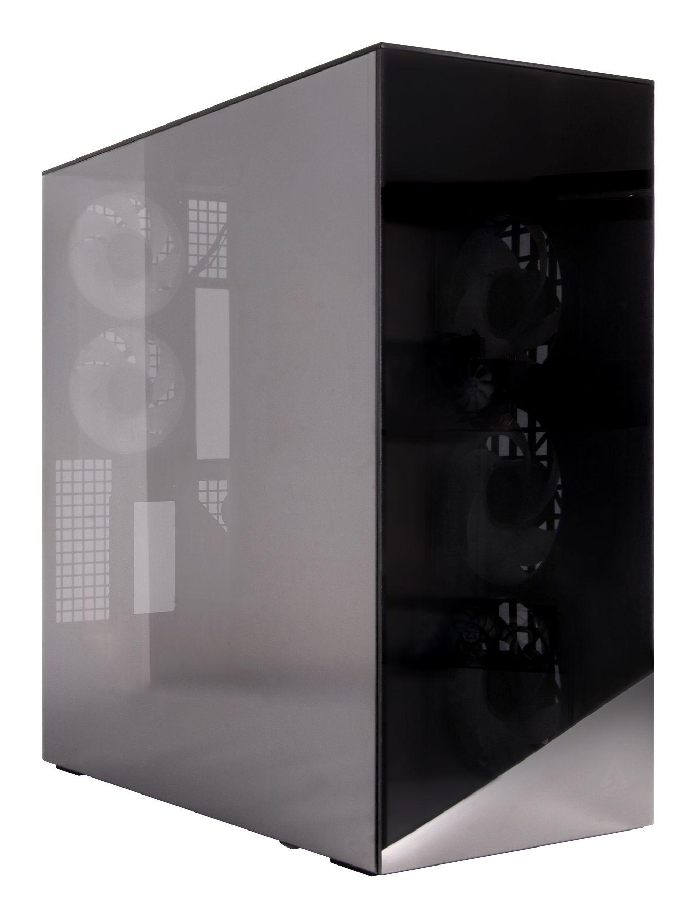Caixa PC ARCTIC Xtender VG (E-ATX - Midi Tower - Metal, Vidro temperado - Preto Espelhado) — miniatura 2
