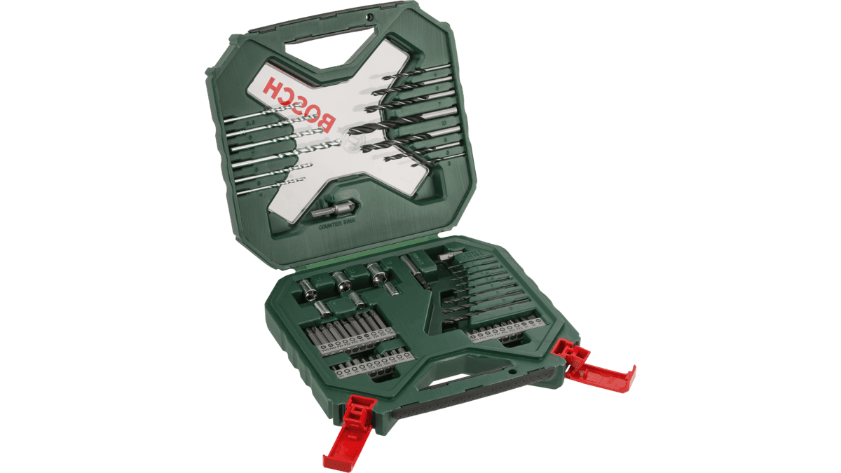 Conjunto de Brocas e Pontas de Aparafusar BOSCH X-Line Classic 2607010611 (Plástico - Verde), miniatura 2