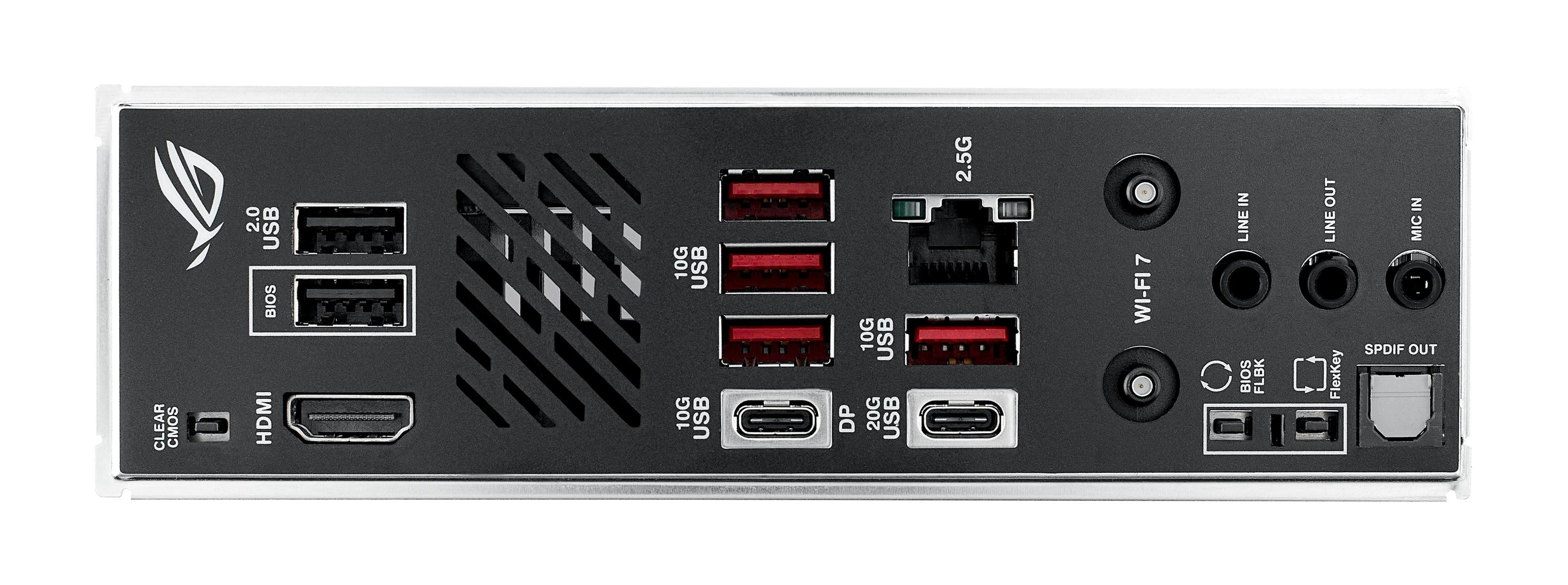 Motherboard ASUS ROG STRIX B850-I GAMING WIFI (AM5 - mini-ITX - Duplo canal - Preto), miniatura 11