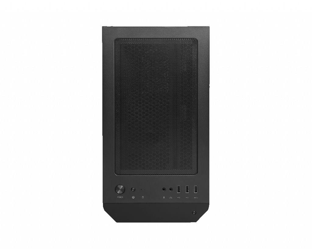 Caixa PC Gaming MSI MAG Forge M100R (micro ATX, Mini-ITX - Micro Tower - Micro-ATX, Mini-ITX - Preto e Transparente) — miniatura 4