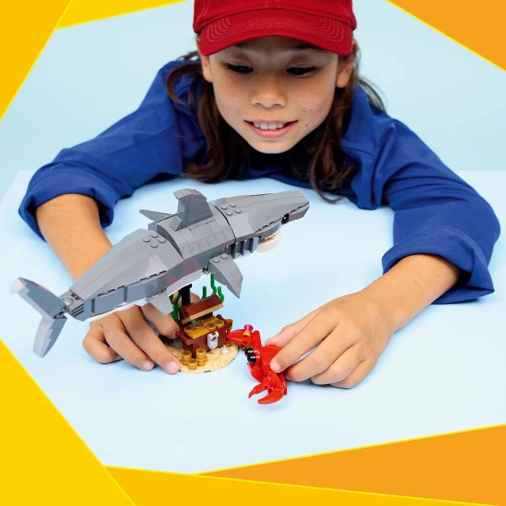 LEGO 31381 Creator Tubarão Feroz Com Baú do Tesouro (8+ anos - 379 peças) — miniatura 4