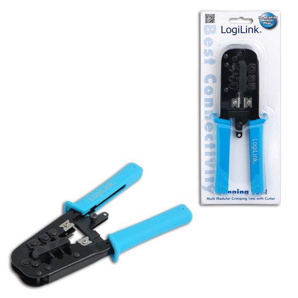 Alicate de Cravar LOGILINK WZ0019 (Aço inoxidável - Azul e Preto) — miniatura 2