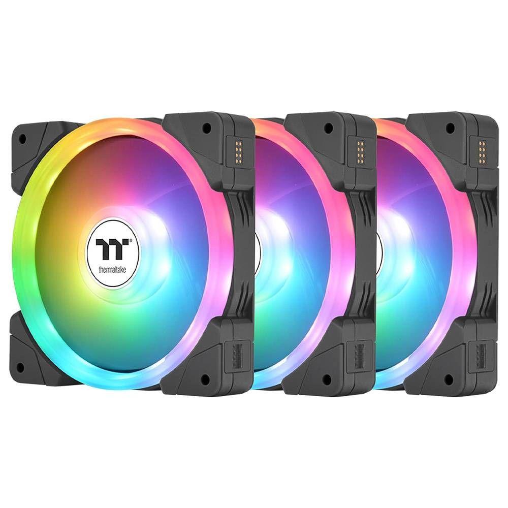 Conjunto de Ventoinhas THERMALTAKE SWAFAN EX12 ARGB (Branco) — miniatura 2