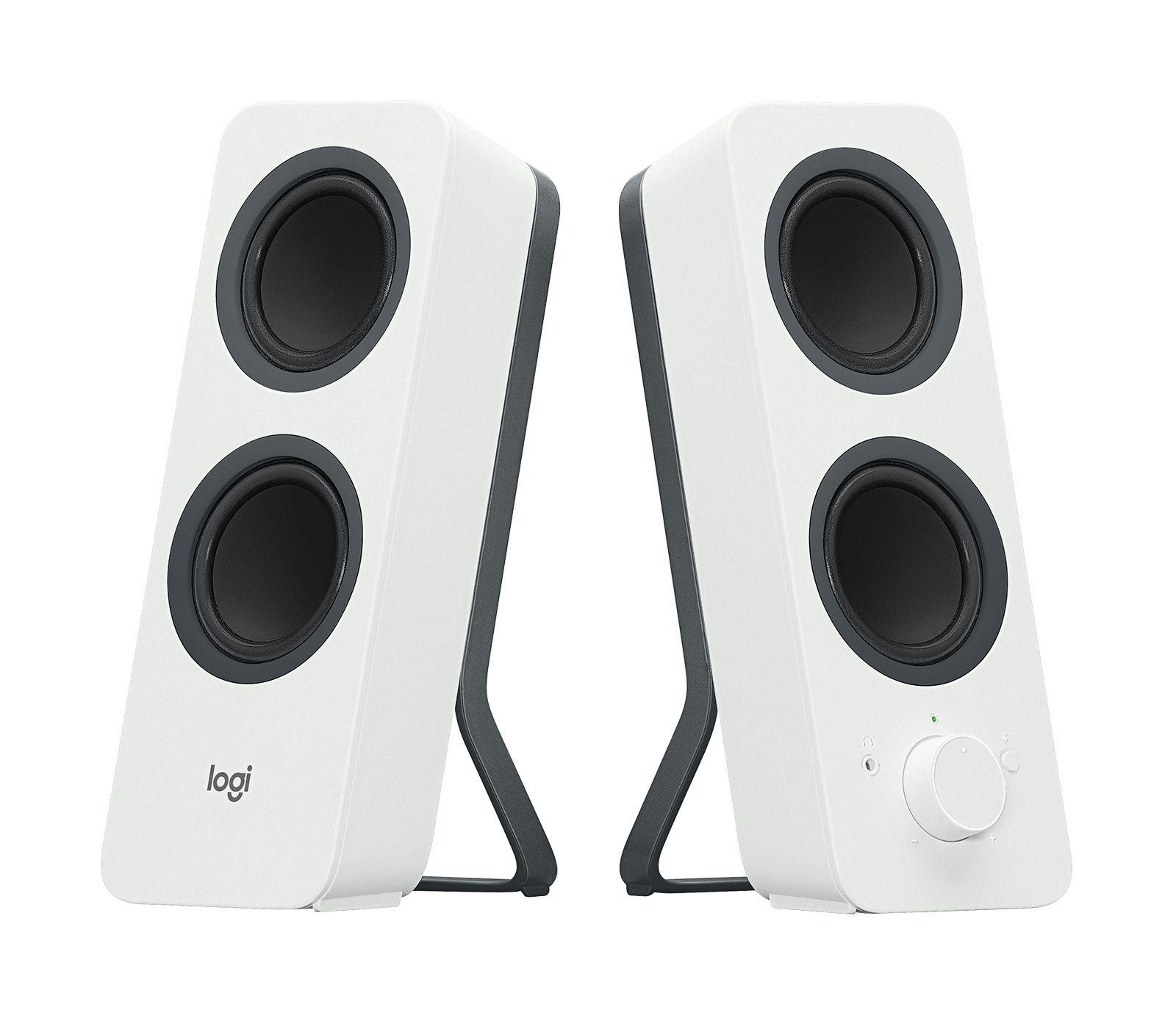 Colunas LOGITECH Z207 (Com fios e sem fios - 5 W - 2.0 canais - Branco) — miniatura 3