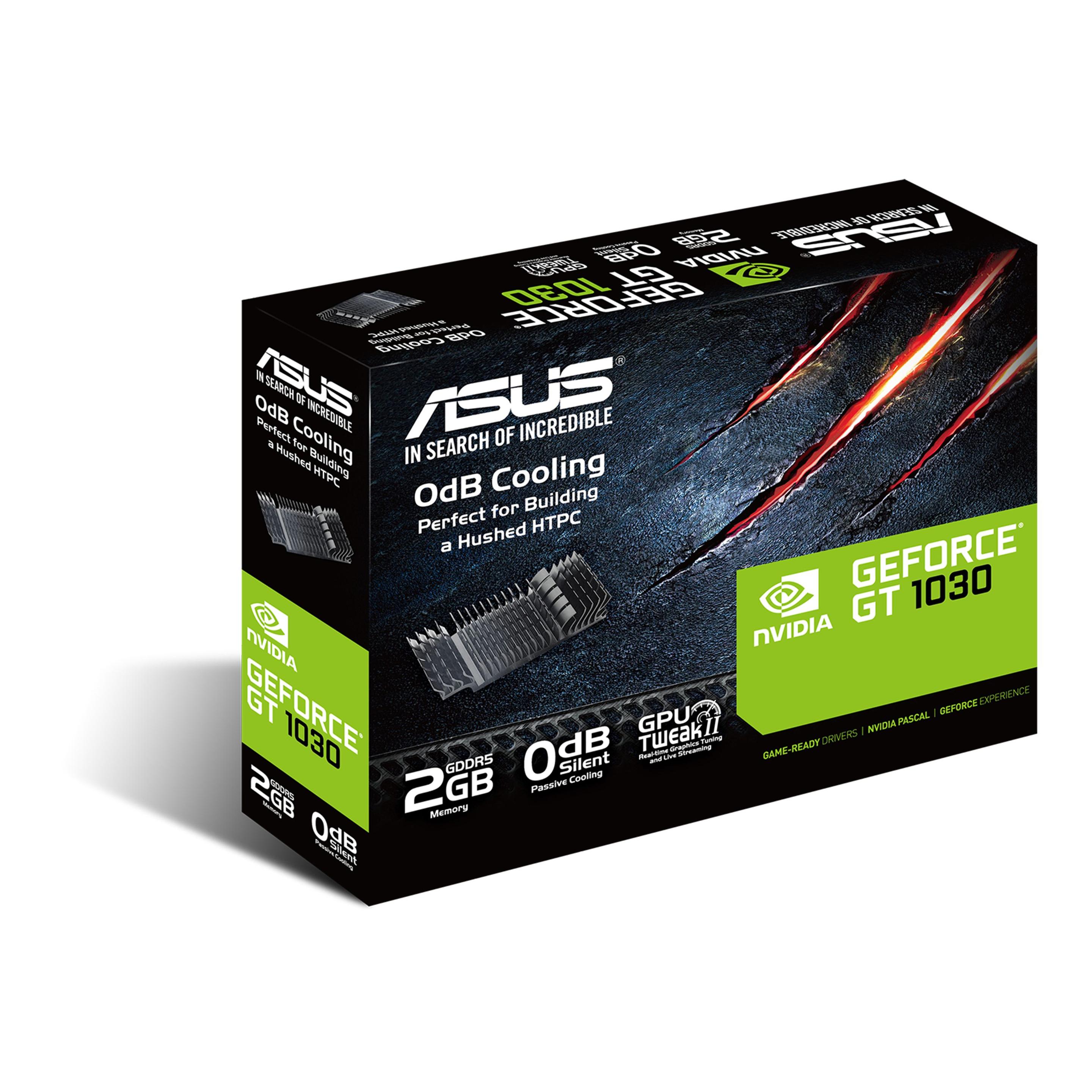 Placa Gráfica ASUS GeForce GT 1030 SL (GeForce GT 1030 - Low-Profile - 2 GB - Azul-marinho) — miniatura 5