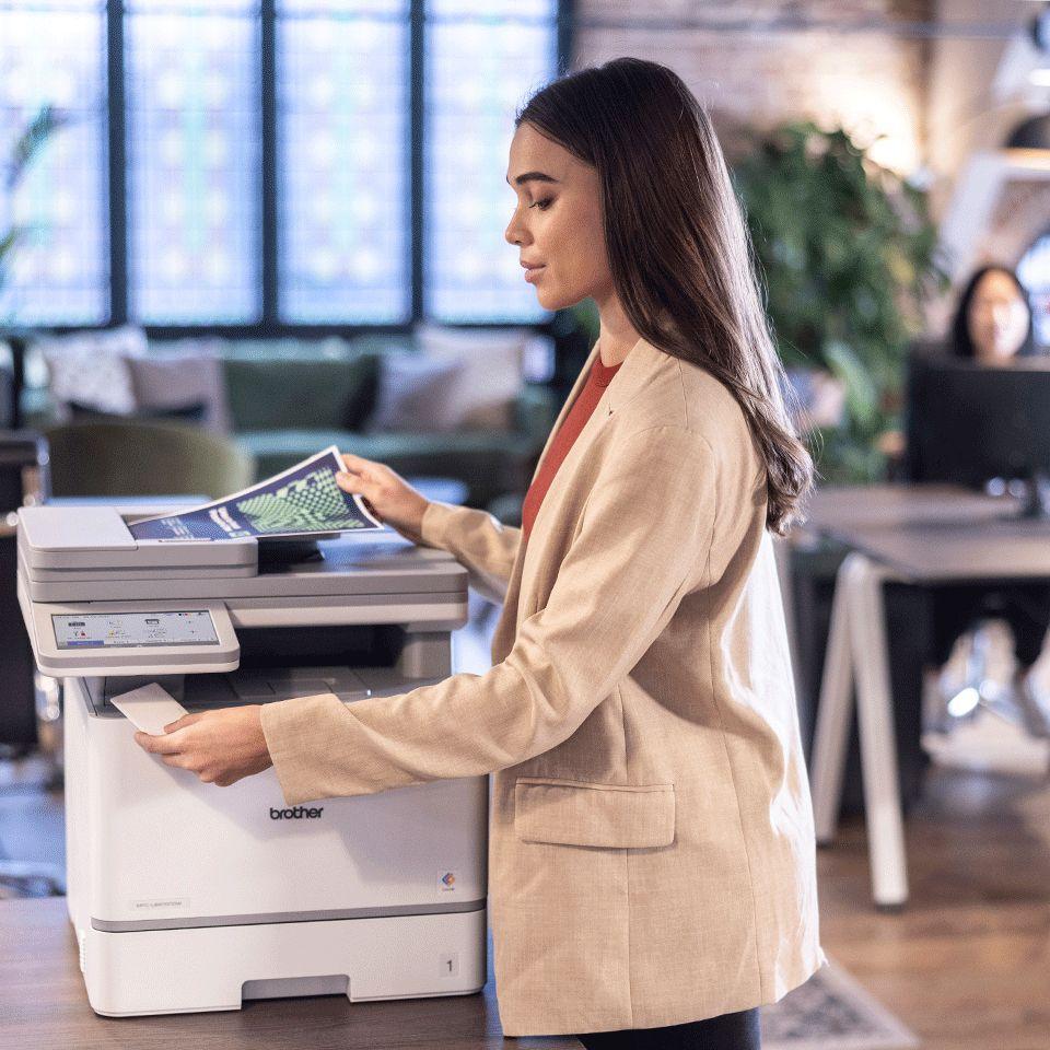 Impressora Multifunções Laser a Cores BROTHER MFC-L8970CDW (A4 - Impressão a cores - AC - Cinzento), miniatura 5
