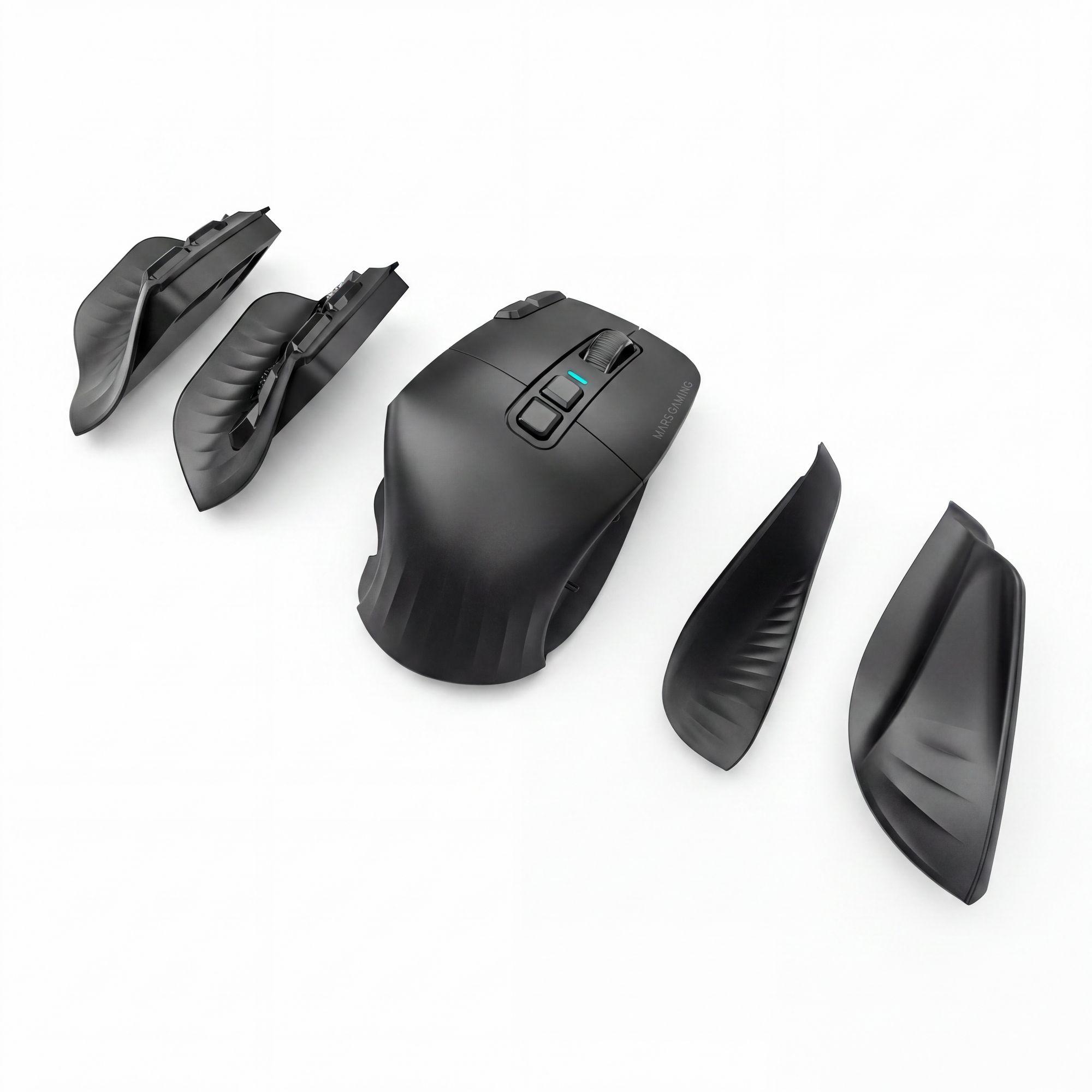 Rato Gaming MARS GAMING MMWHEX16 (Preto), miniatura 8