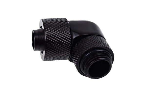 União de Compressão 90° Rotativa ALPHACOOL Eiszapfen 17230 (13/10 mm - Rosca G1/4 - Preto) — miniatura 2