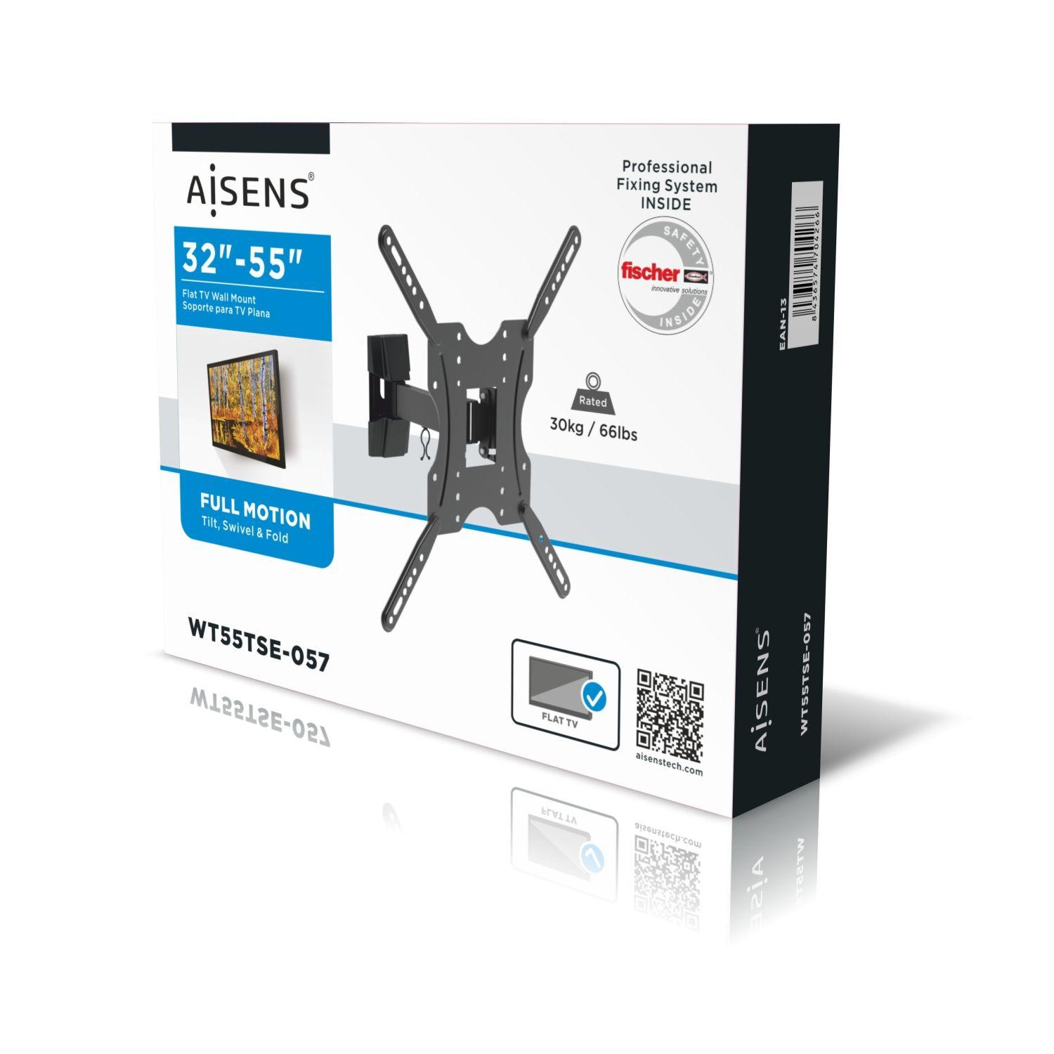 Suporte de Parede para TV AISENS WT55TSE-057 (32-55" - 30 kg - Preto), miniatura 7