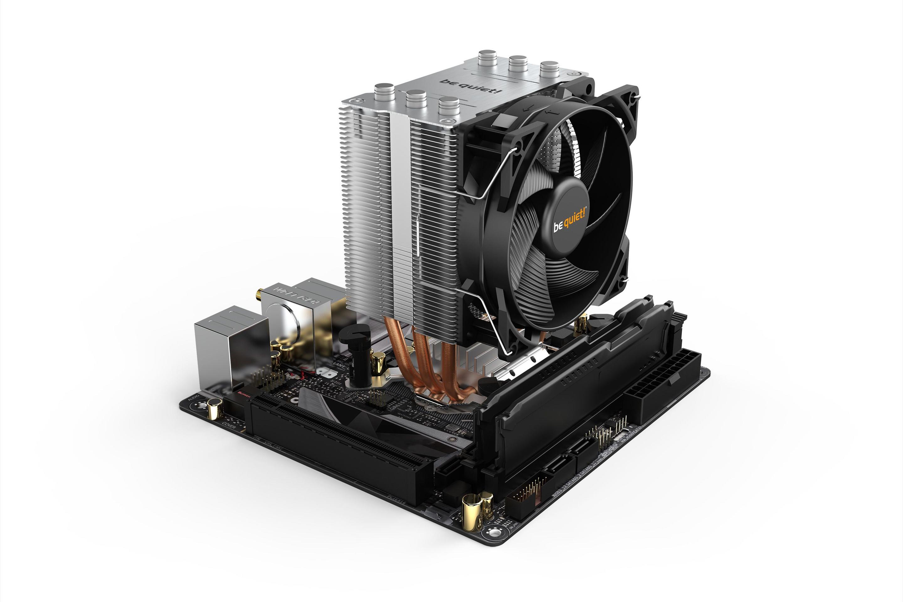 Dissipador CPU BE QUIET! PURE ROCK Slim 2 (92 mm - 2000 RPM - 4-pin - Prateado) — miniatura 4