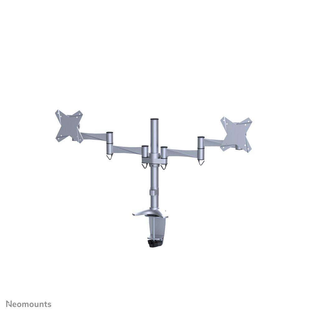 Suporte de Monitor NEOMOUNTS FPMA-D1330DSILVER (10-27" - Duplo - Prateado), miniatura 2