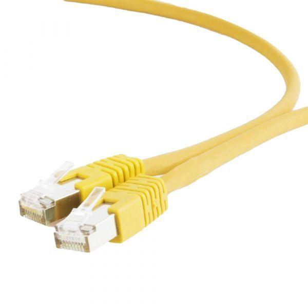 Cabo de Rede RJ45 GEMBIRD PP6A-LSZHCU-Y-2M (2 m - Cat6A - RJ-45 - Amarelo), miniatura 2