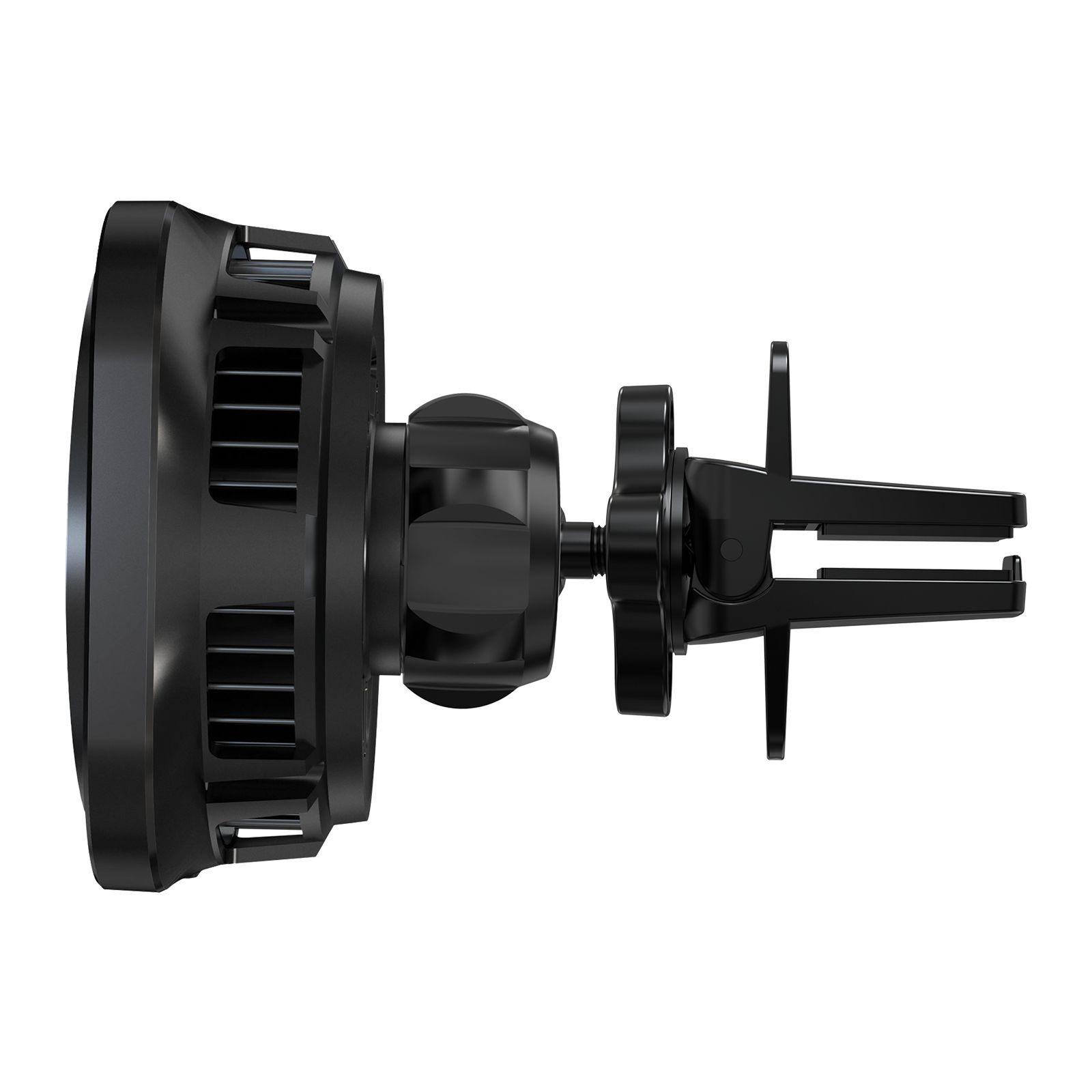 Carregador Sem Fios Automóvel Magnético VERBATIM Charge 'n' Drive Qi2 (15 W - Smartphone - Android, iOS - Preto), miniatura 9