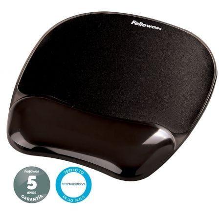Tapete de Rato FELLOWES 9176501 (Tecido, Espuma de memória - 2,54 cm - Preto) — miniatura 3
