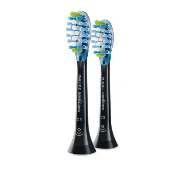 Cabeças de Escovas de Dentes PHILIPS Sonicare C3 Premium Plaque Defence HX9042/88 (Preto) — miniatura 3