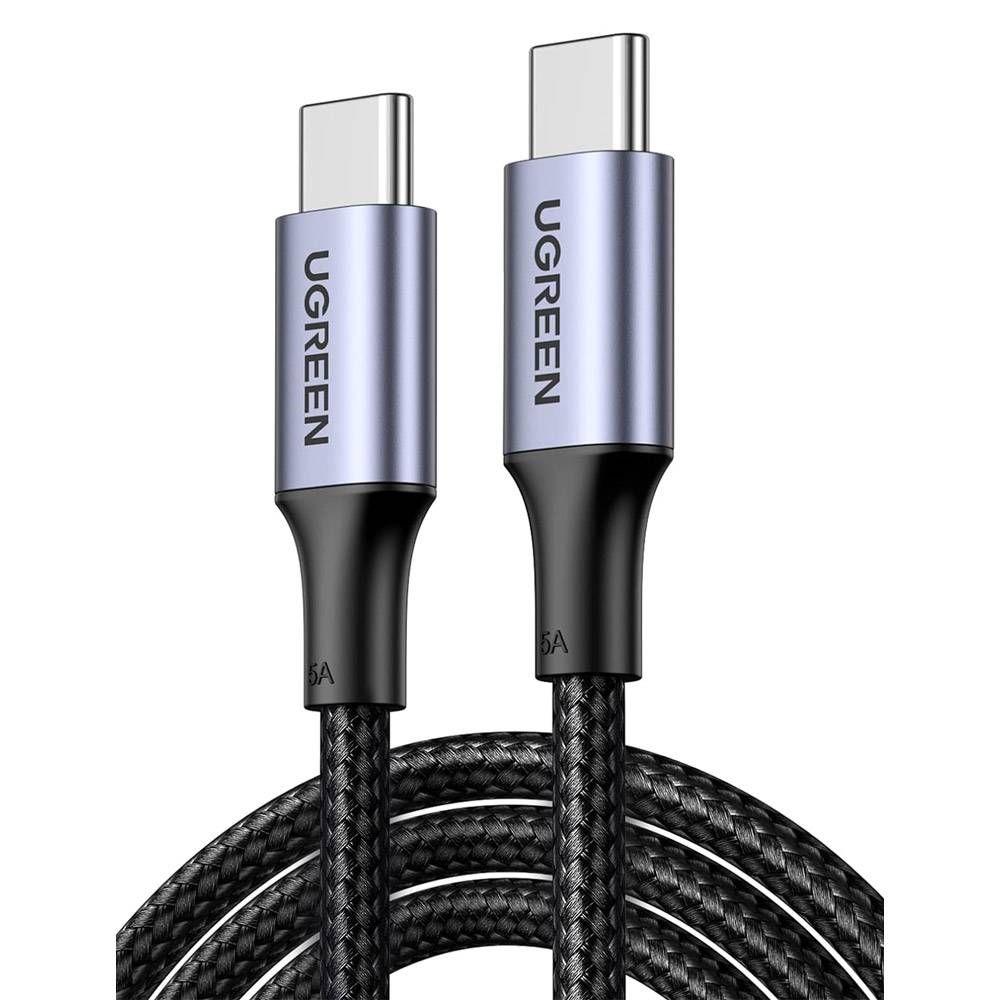 Cabo USB-C UGREEN 70427 (1 m - USB C - Preto) — miniatura 2