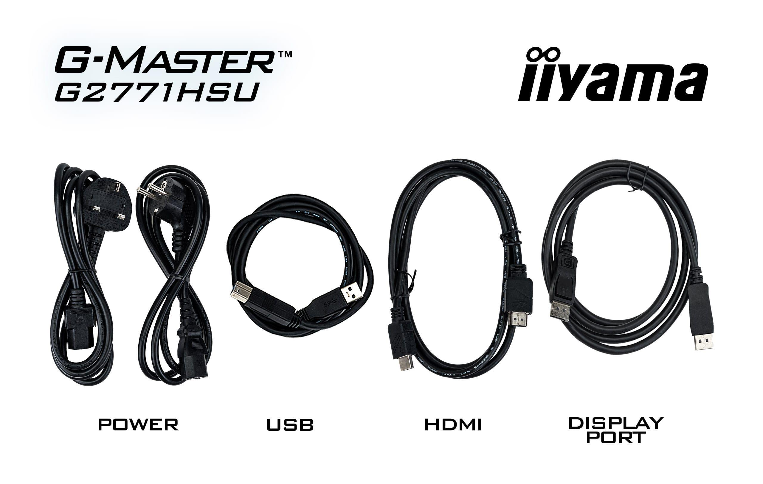 Monitor IIYAMA G-Master G2771HSU-B1 (27" - Fast IPS - 240 Hz - Preto) — miniatura 10