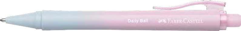 Caneta Esferográfica Retrátil FABER-CASTELL Daily Ball Flow Edition Blushing Sky (Rosa/Azul Degradado)