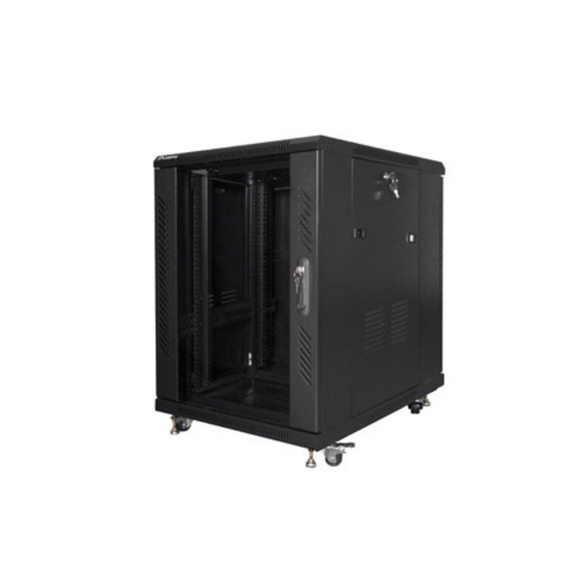 Rack de Servidor Independente LANBERG FF01-6815-12B (15U - 19" - 600 x 800 mm - Preto)