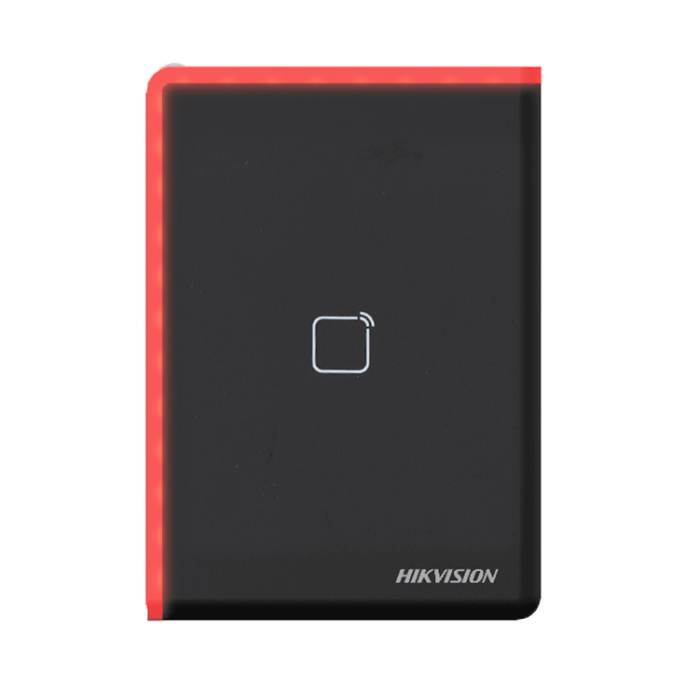 Leitor de Controlo de Acessos HIKVISION DS-K1108AD (MF DESFire - RS-485 - IP65 - Preto)