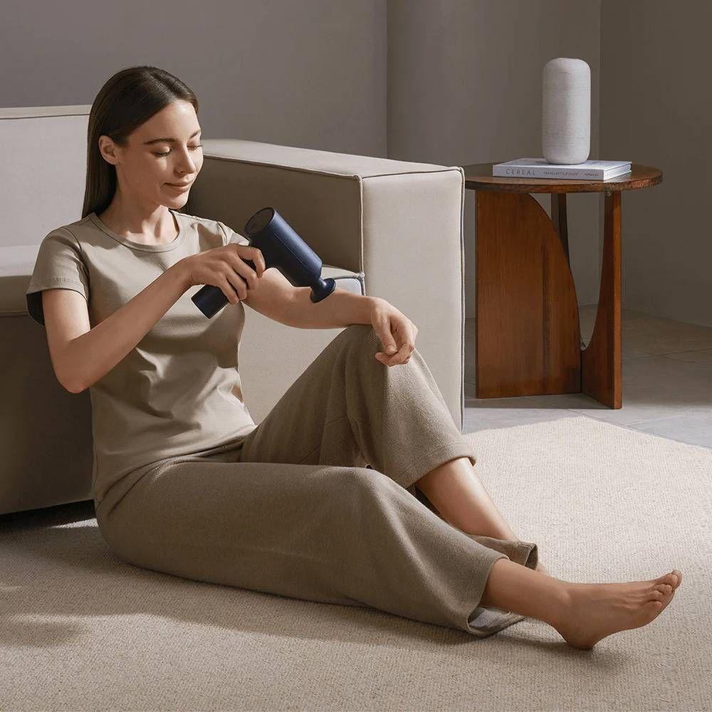 Pistola de Massagem Muscular XIAOMI Massage Gun 2 (Silicone - Azul Marinho) — miniatura 6