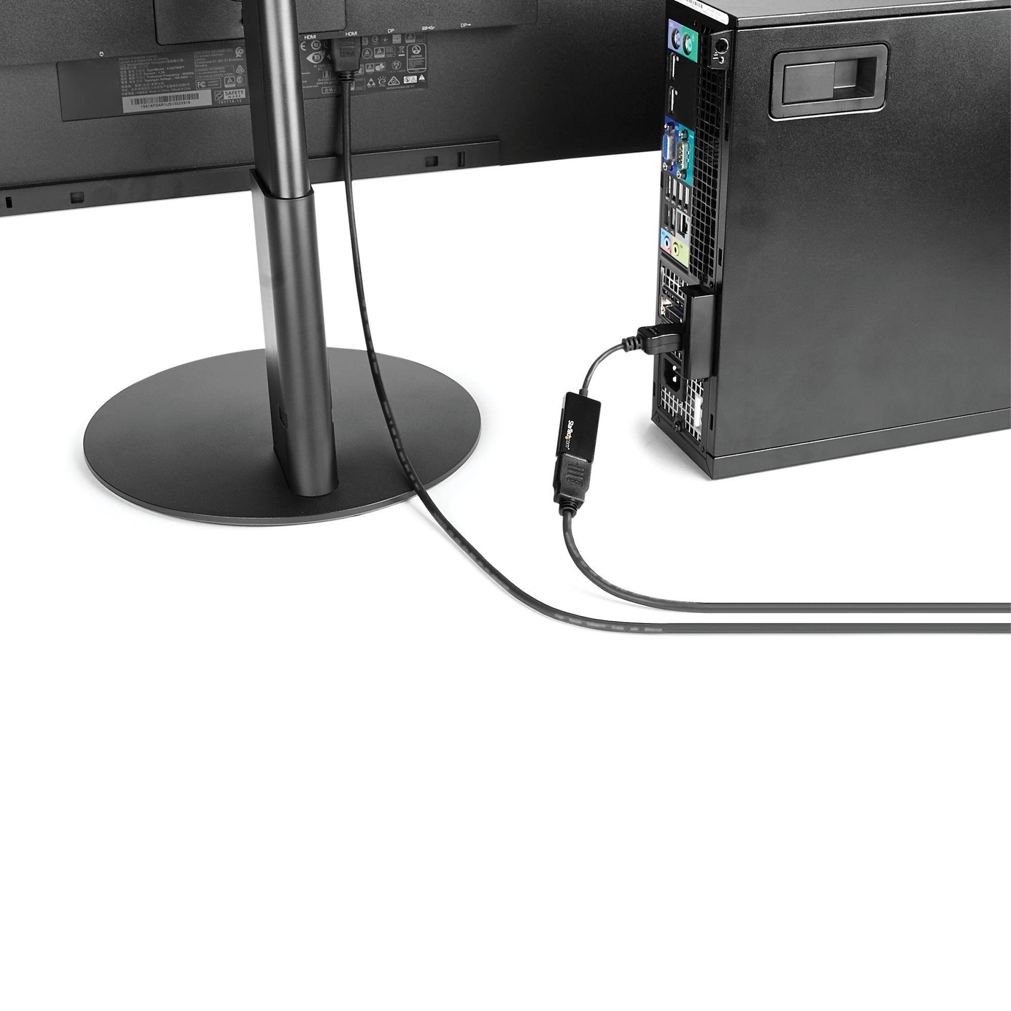 Adaptador DisplayPort para HDMI STARTECH.COM DP2HD4K60S (0,215 m - Preto) — miniatura 6