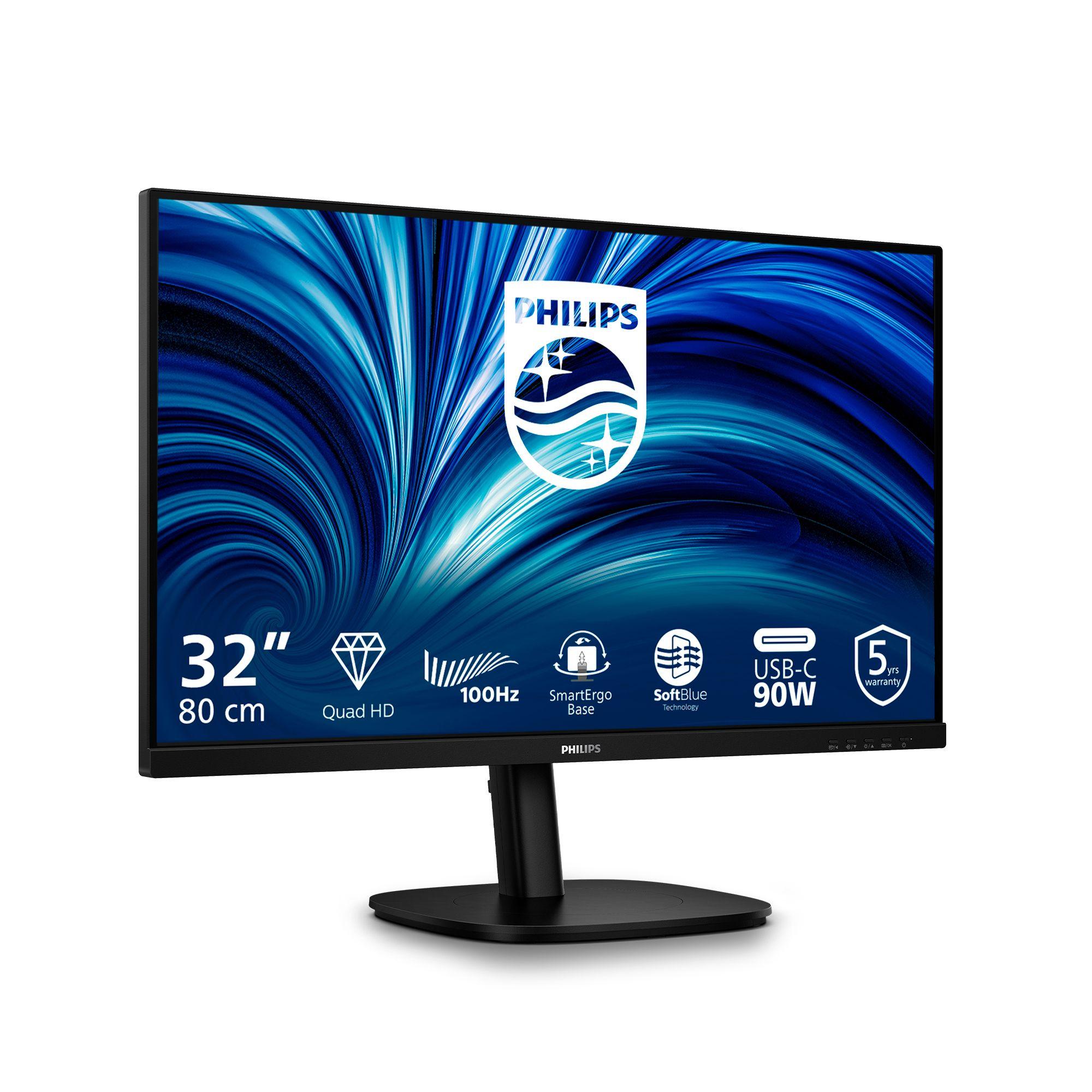 Monitor PHILIPS 32B2U3601/00 (31,5" - IPS - 100 Hz - Preto), miniatura 2