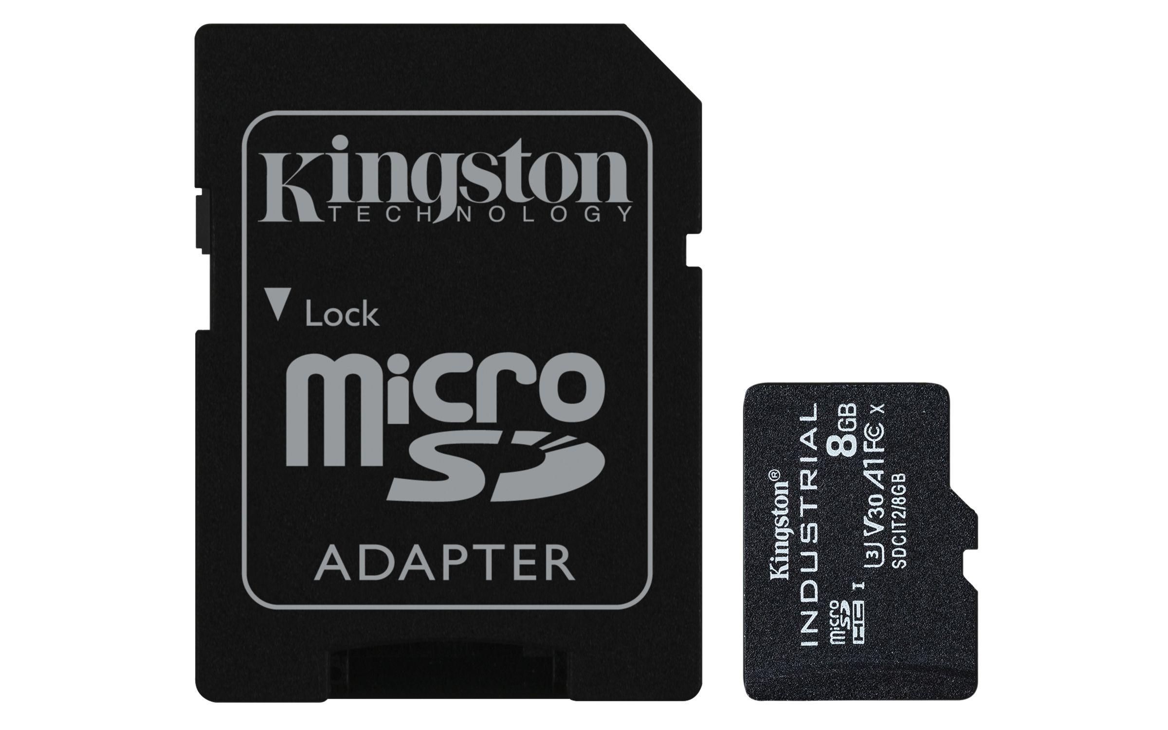 Cartão de Memória KINGSTON SDCIT2/8GB (8GB - Classe 10 - 100 MB/s - Preto)