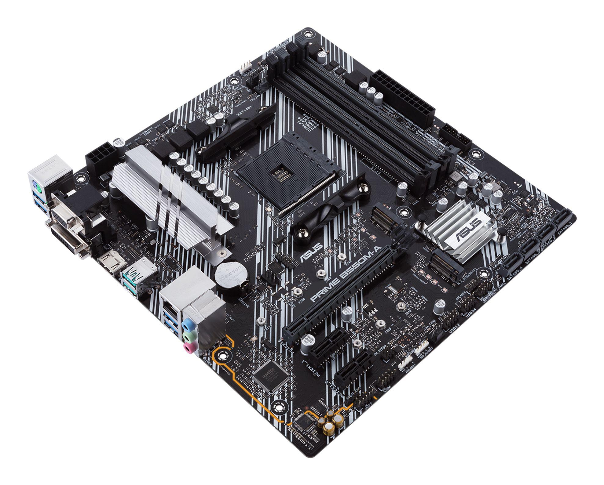 Motherboard ASUS PRIME B550M-A (AM4 - AMD Ryzen 3000 Series - micro-ATX - Preto) — miniatura 5