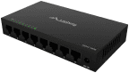 Switch de Rede Não Gerido LANBERG DSM1-1008 (11 MB - 10 Gbit/s - Gigabit Ethernet - Preto)