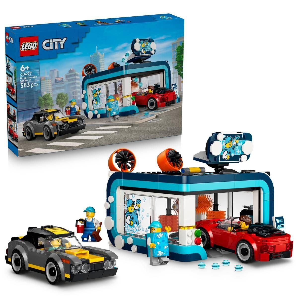LEGO 60497 City Lavagem de Automóveis Drive-through (6+ anos - 583 peças), miniatura 3