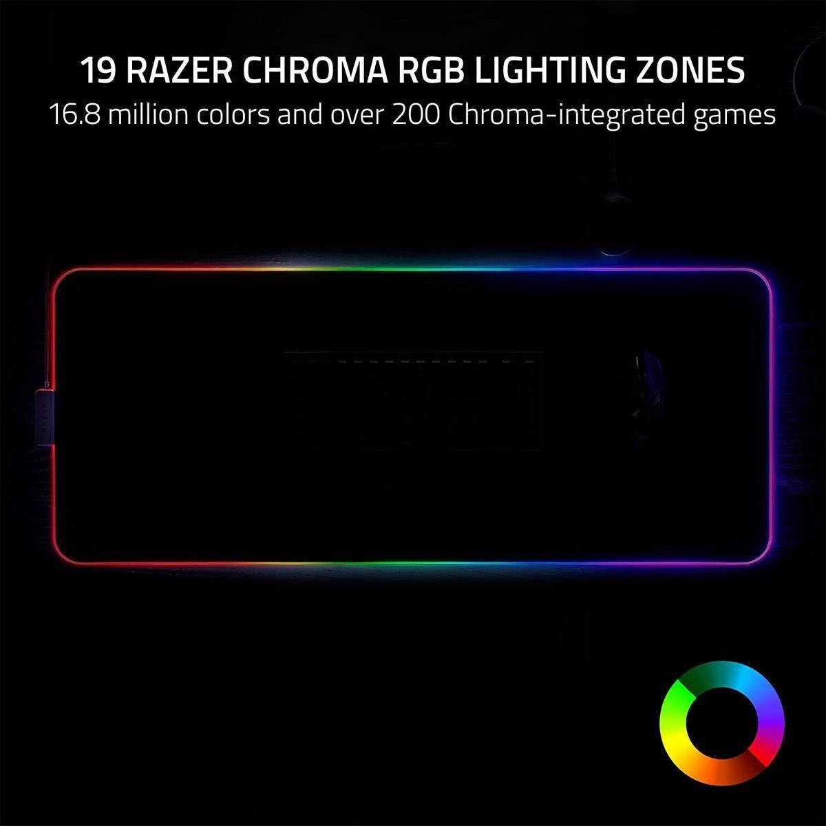 Tapete de Rato Gaming RAZER Strider Chroma (Poliéster - 4 mm - Preto), miniatura 3